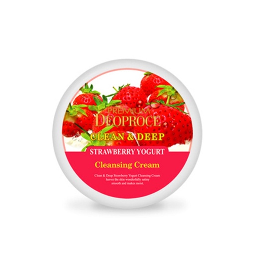 [SKU_2S57C01_53SN3RN] Deoproce Premium Clean and Deep Strawberry Yogurt Cleansing Cream