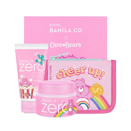 [SKU_2LX0MIR_4B0D1XG] Banila co Clean It Zero Balm 100ml + Foam 150ml + Mini Pouch Bear Care Edition