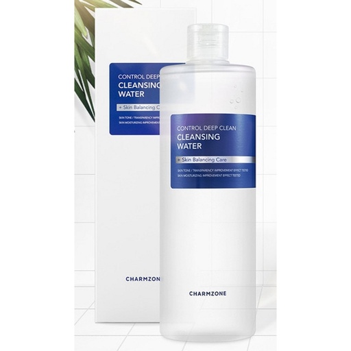 [SKU_2FR3LH7_3IX5BEN] Charmzone Control Deep Cleansing Water 500ml + Ginkgo Cleansing Foam 40ml