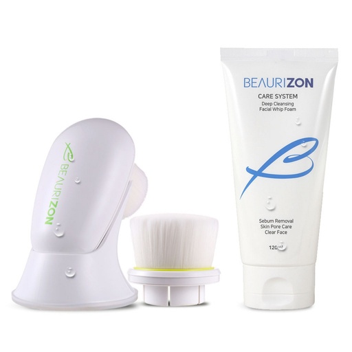 [SKU_178JWY_404JJO] Beurizen Pore Brush + Refill + Deep Cleansing Facial Whip Foam 120ml