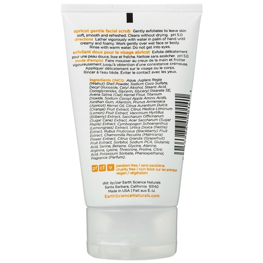 [SKU_Q94_1ZO5] Earth Science Gentle Facial Scrub Apricot