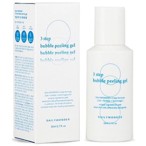 [SKU_2TVFVK9_5HL8BQU] Daily Wonder Facial Exfoliation 3-Step Bubble Gommage Peeling Gel